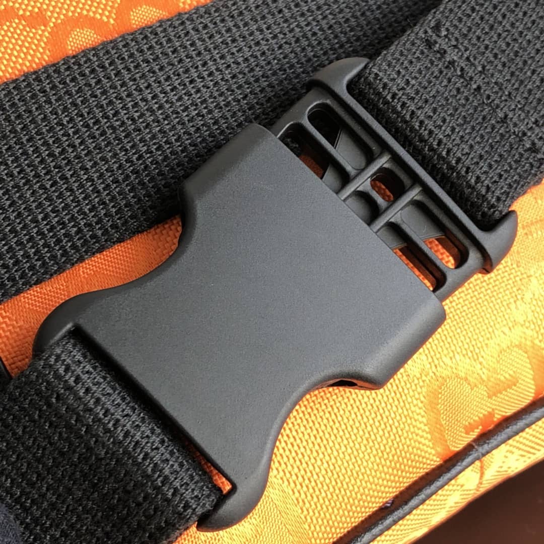 Gvc*1 Off The Grid GG Belt Bag Replica Orange 631341