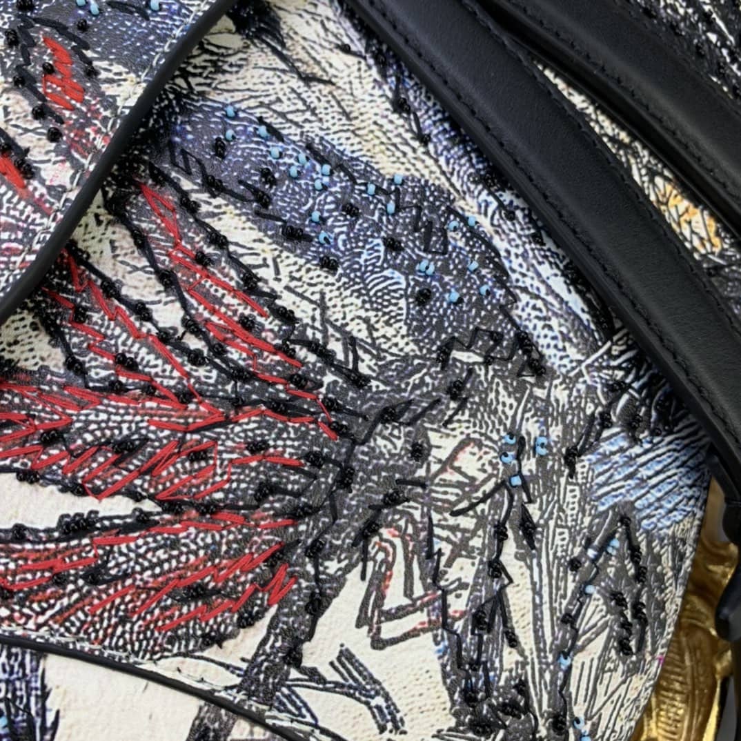 Chr1st1an D10r Saddle Replica Bag