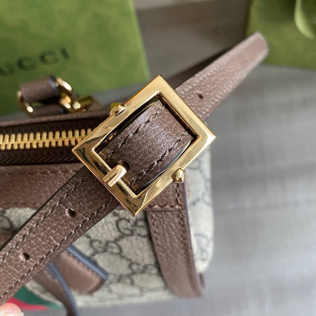 Gvc*1 GG Svp*me Ophidia Small Tote Shoulder Bag Replica Brown 547551