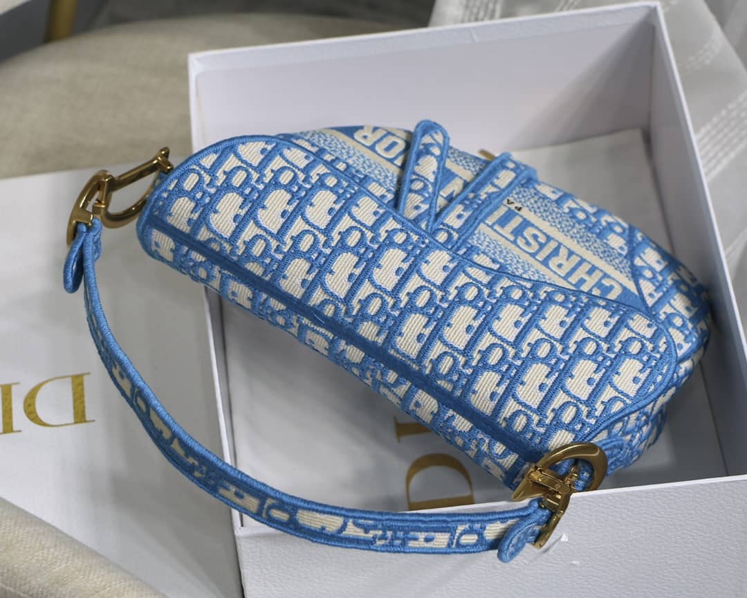 Chr1st1an D10r Saddle 25.5CM Replica Bag