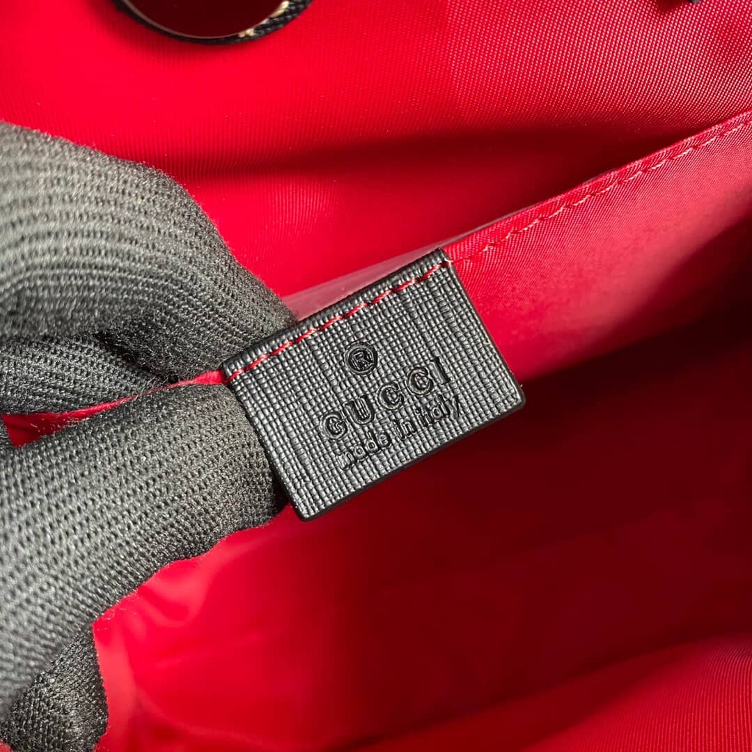 Gvc*1 Children Ladybug GG Svp*me Canvas Tote Replica 664083