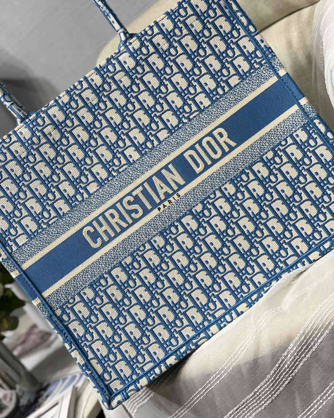 Chr1st1an D10r Tote Bag Dupe CD Book Embroidery