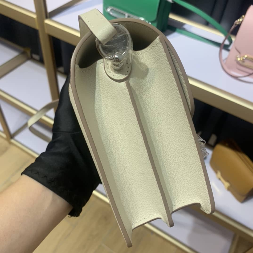 H**me5 Roulis Mini Sac Evercolor Calfskin Leather Crossbody Bag