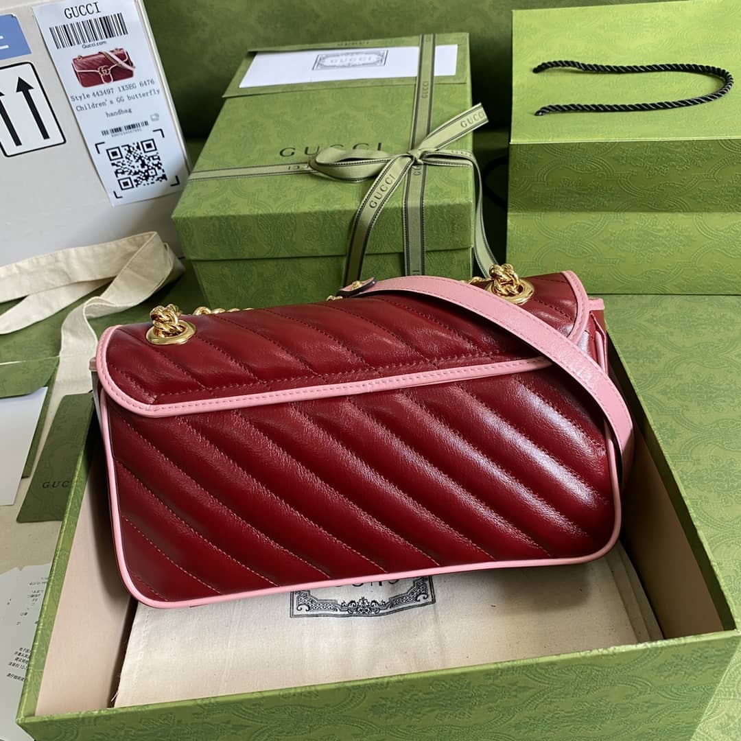 Gvc*1 Marmont GG Small matelassé Shoulder Bag Replica 443497