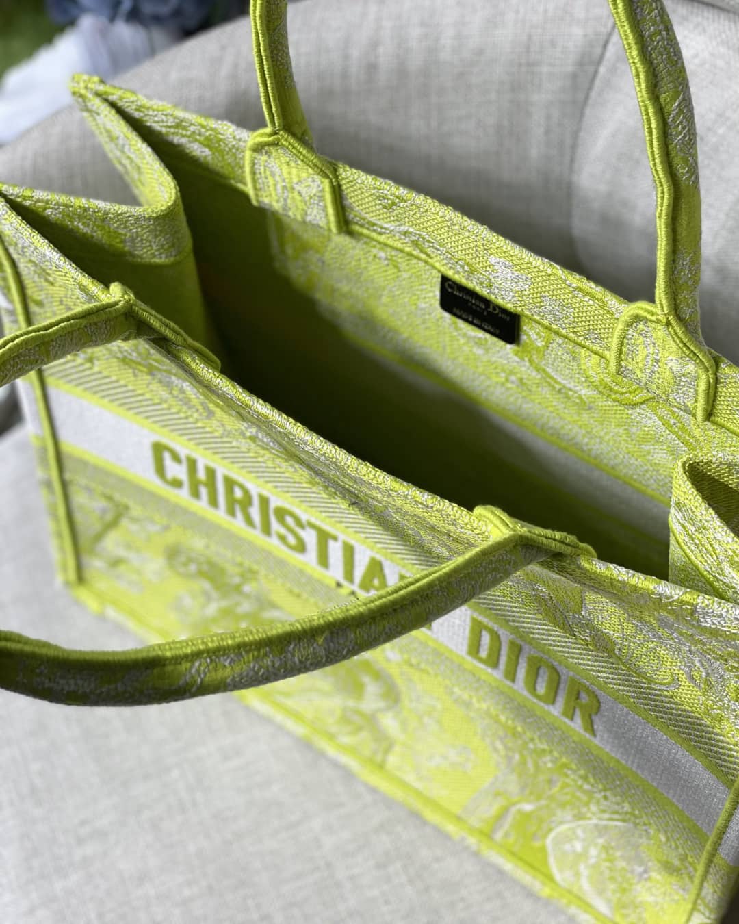 Chr1st1an D10r Tote Bag Dupe CD Book Embroidery