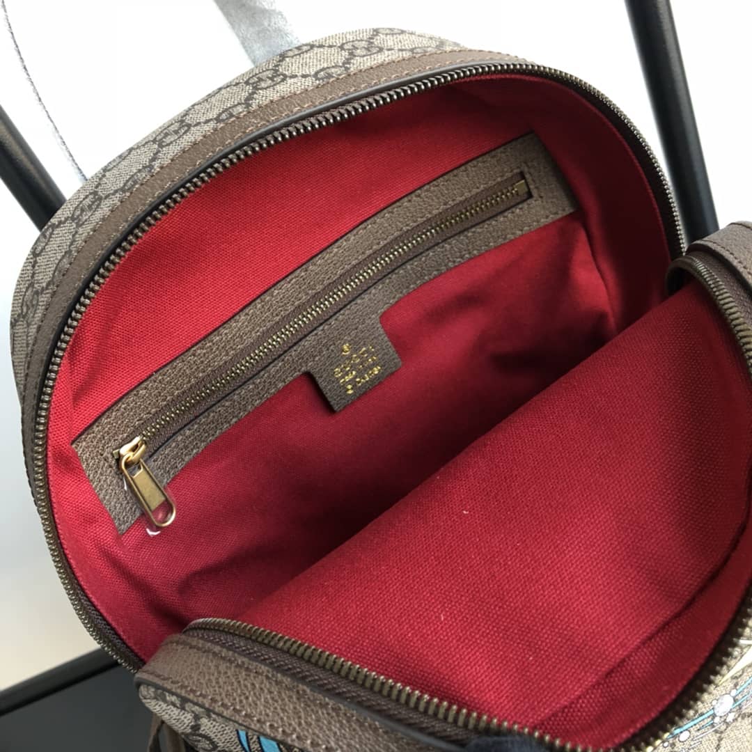 Gvc*1 Disney Small Svp*me Replica Backpack Brown 552884