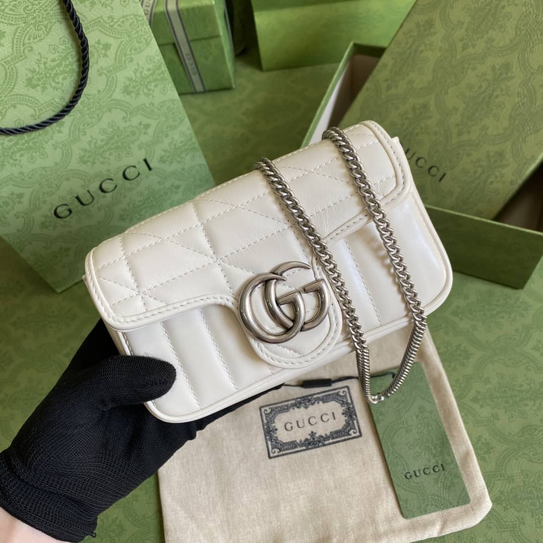 Gvc*1 GG Marmont Matelassé Mini Crossbody Bag Replica 476433