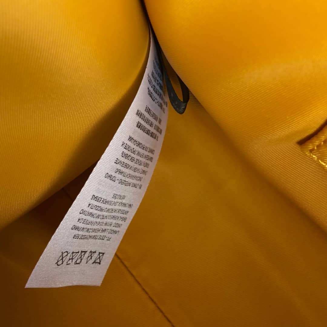 Gvc*1 GG Svp*me Kids Girl Tote Replica Yellow 605614