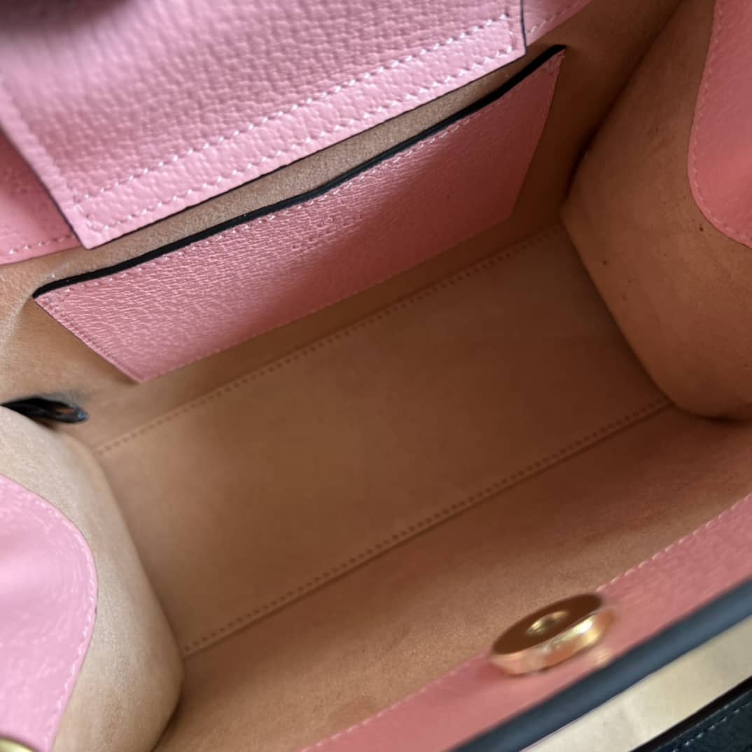 Gvc*1 Diana Mini Tote Pink 702732 Replica Bag