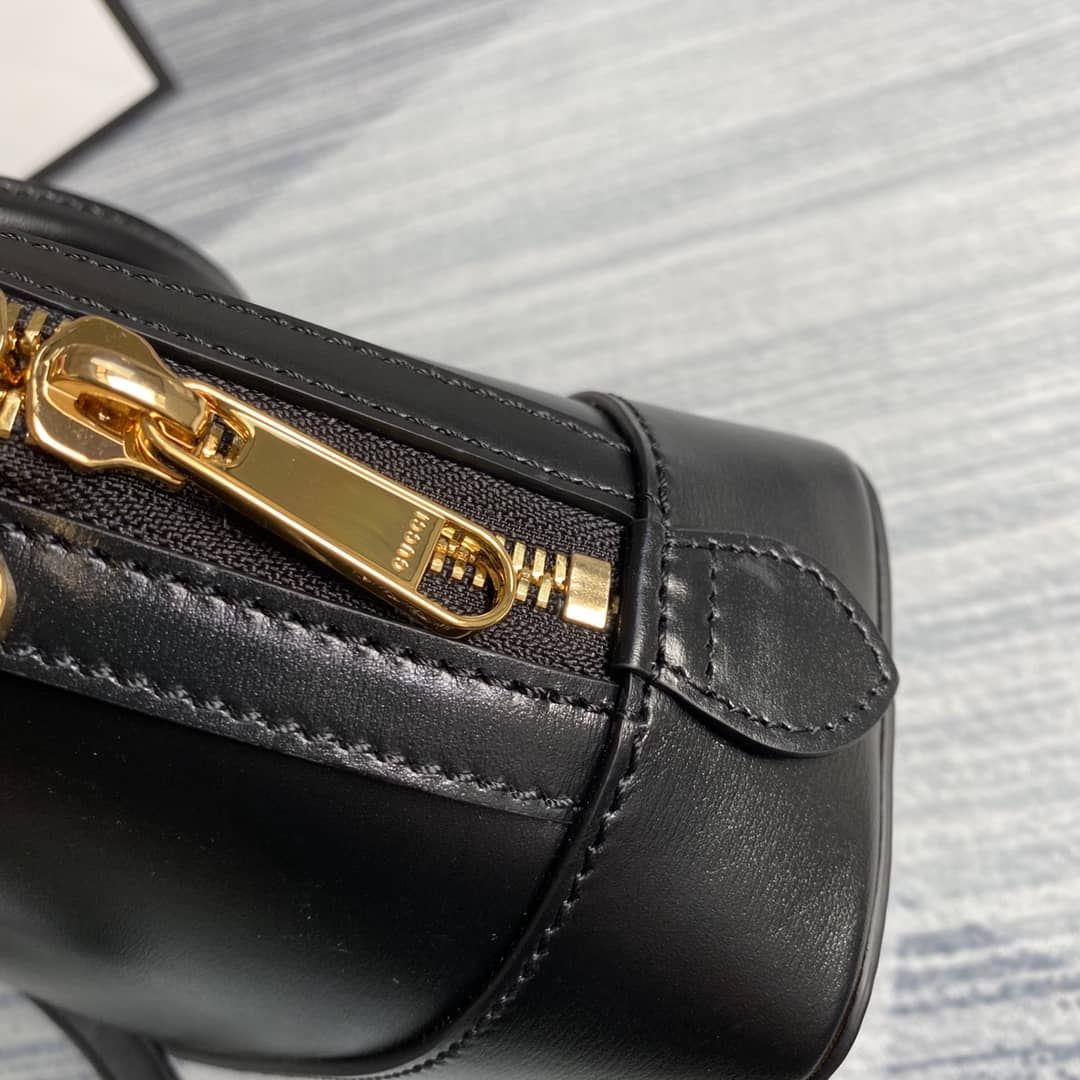 Gvc*1 1955 Horsebit Polkadot Handle Bag Replica 621220