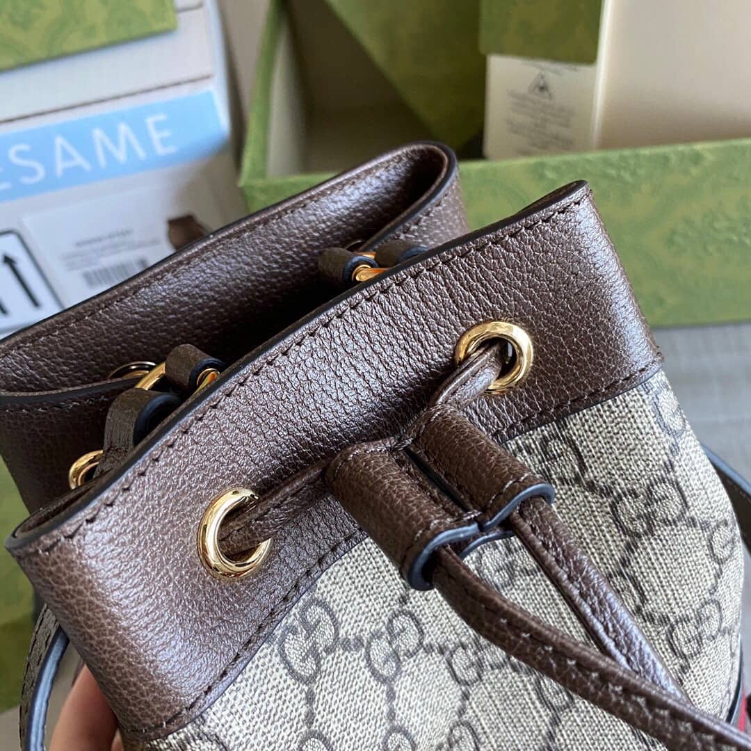 Gvc*1 Ophidia GG Mini Bucket Bag Replica 550620