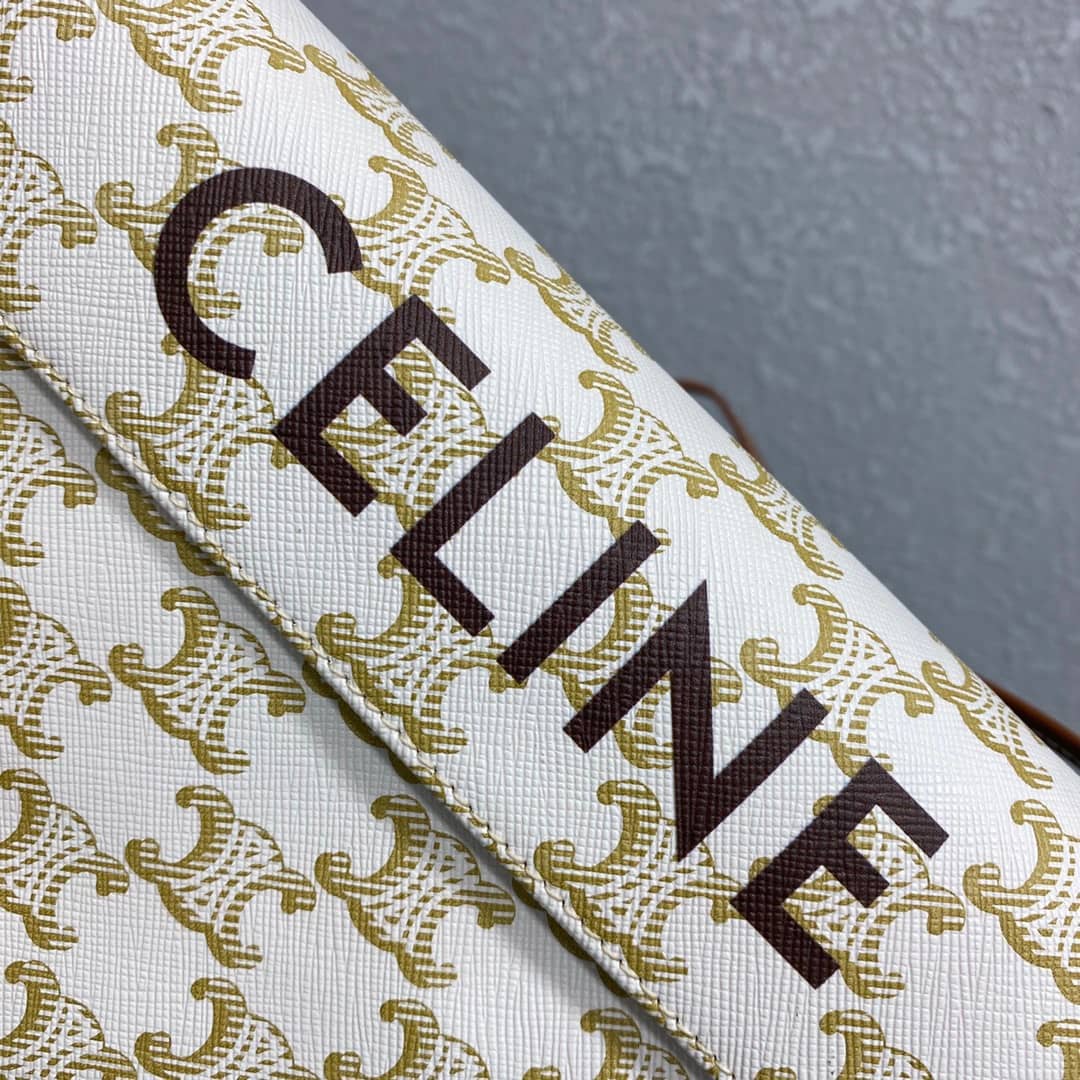 Ce1i*e Triomphe Bag Dupe Canvas Print Replica Bag