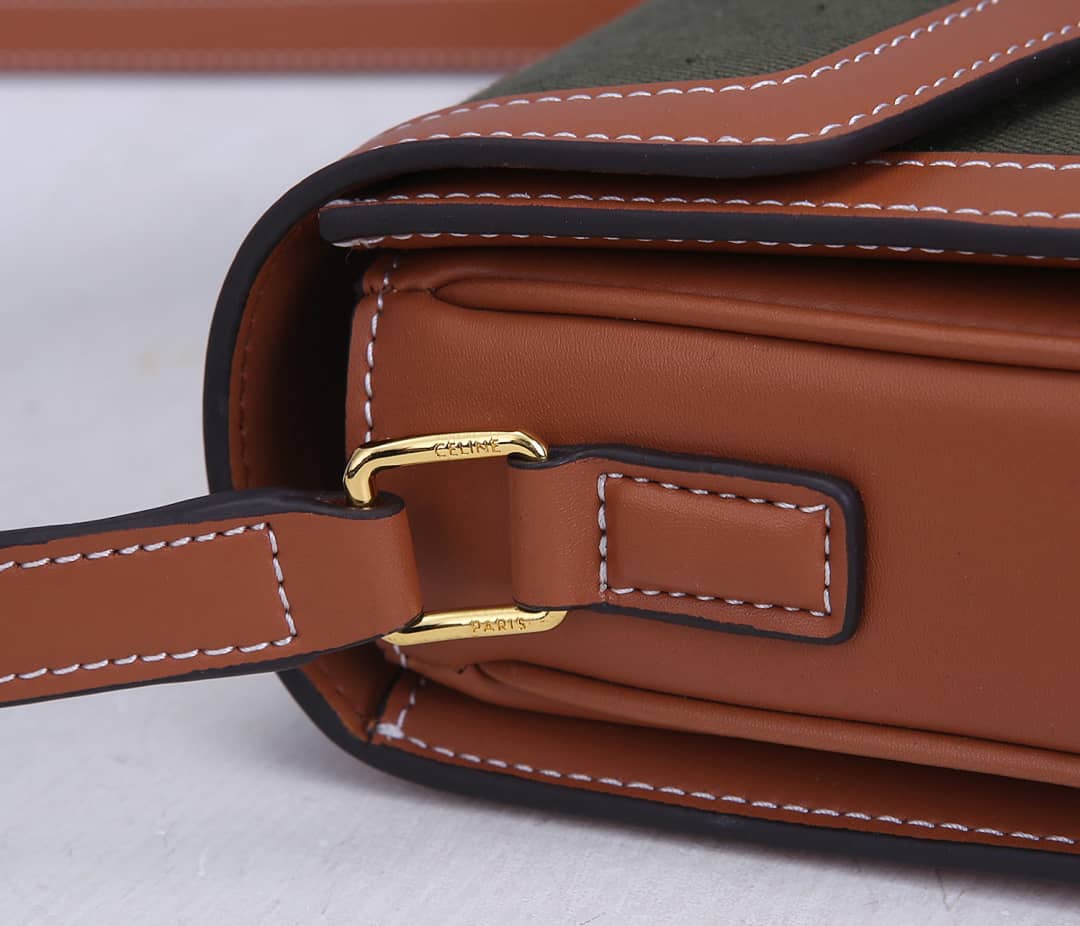 Ce1i*e Bag Dupe Triomphe Teen 18.5cm