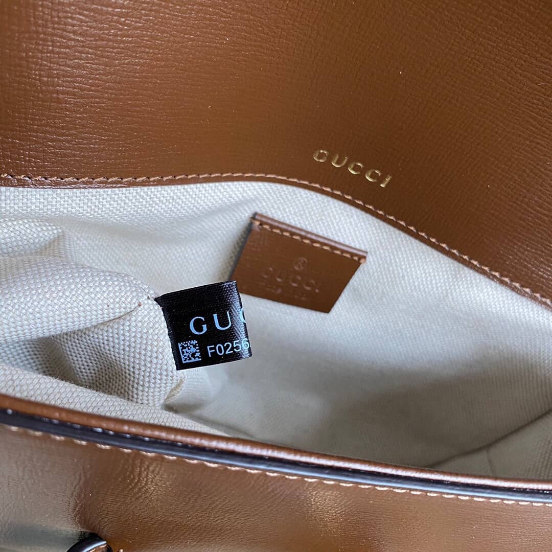 Gvc*1 Horsebit 1955 Mini Bag Replica Brown 658574