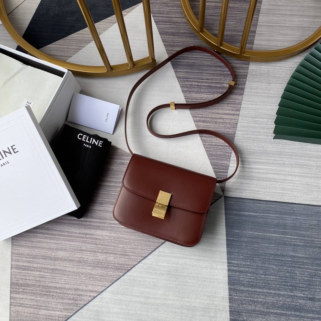 Ce1i*e Bag Dupe  Triomphe Teen 18.5CM