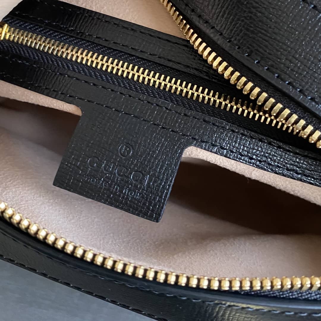 Gvc*1 Horsebit 1955 GG Crossbody Bag Replica Black 645454