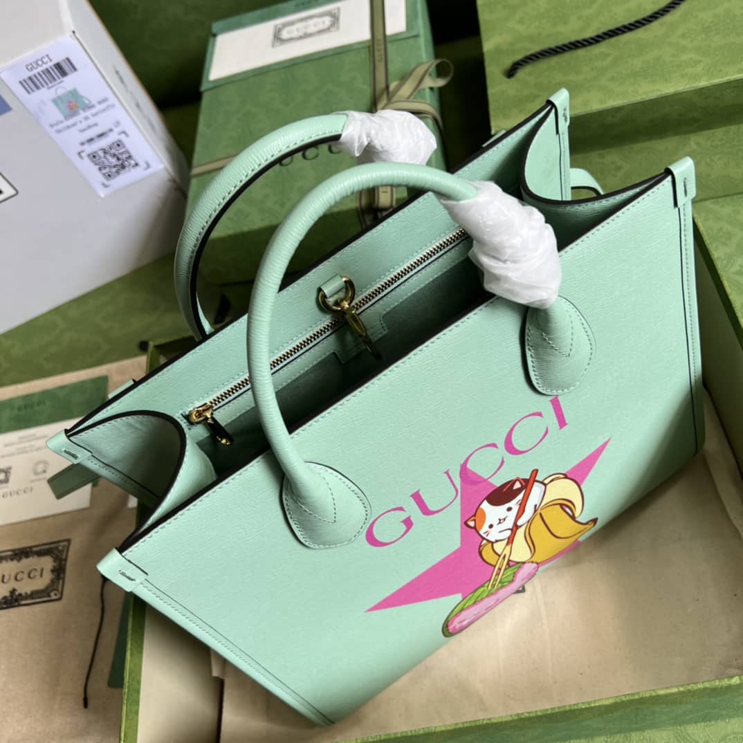 Gvc*1 Bananya Print Small Tote 659983 Replica