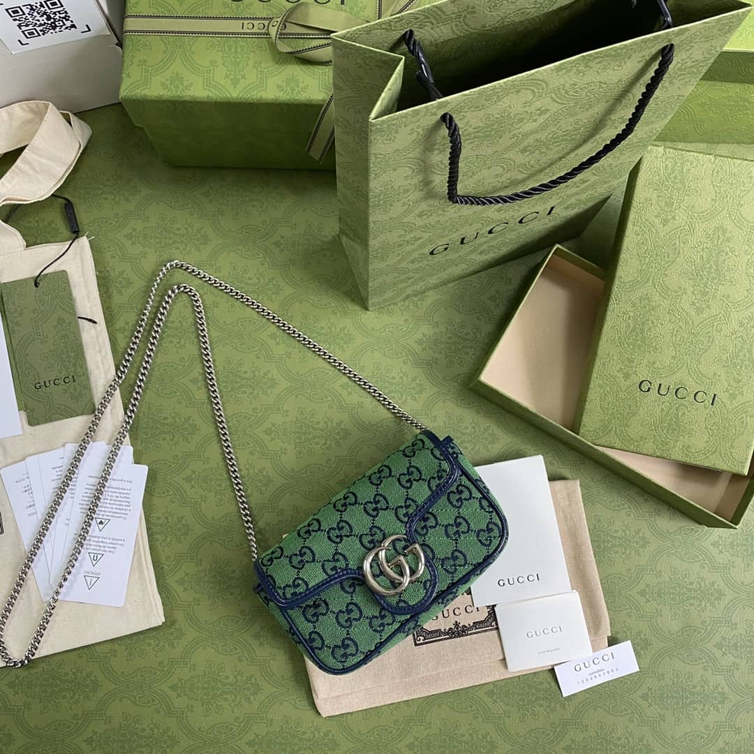 Gvc*1 GG Marmont Matelassé Mini Crossbody Bag Replica 476433