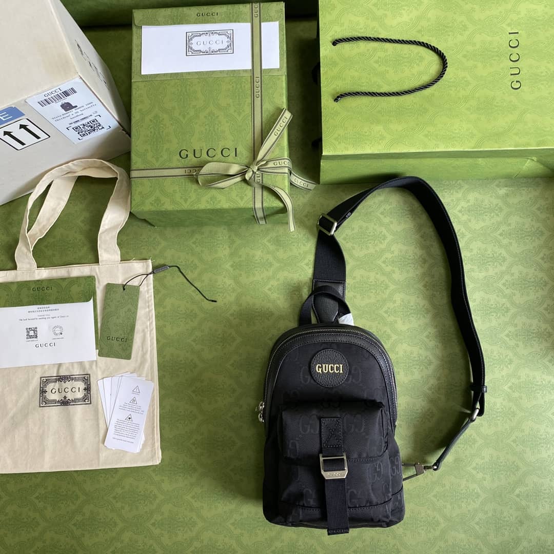 Gvc*1 Off The Grid Nylon Canvas Leather Backpack Replica 658631