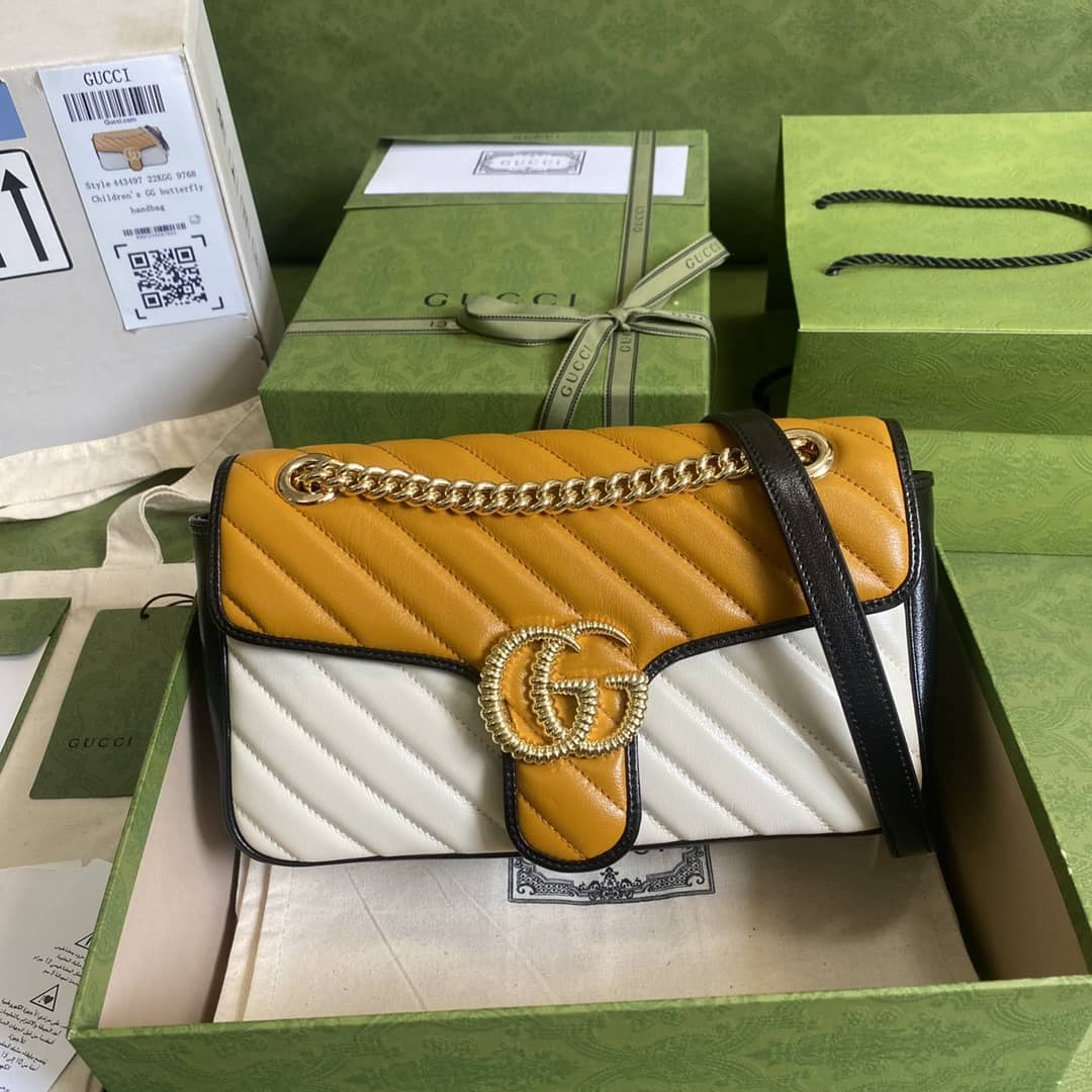Gvc*1 Marmont GG Small matelassé Shoulder Bag Replica 443497
