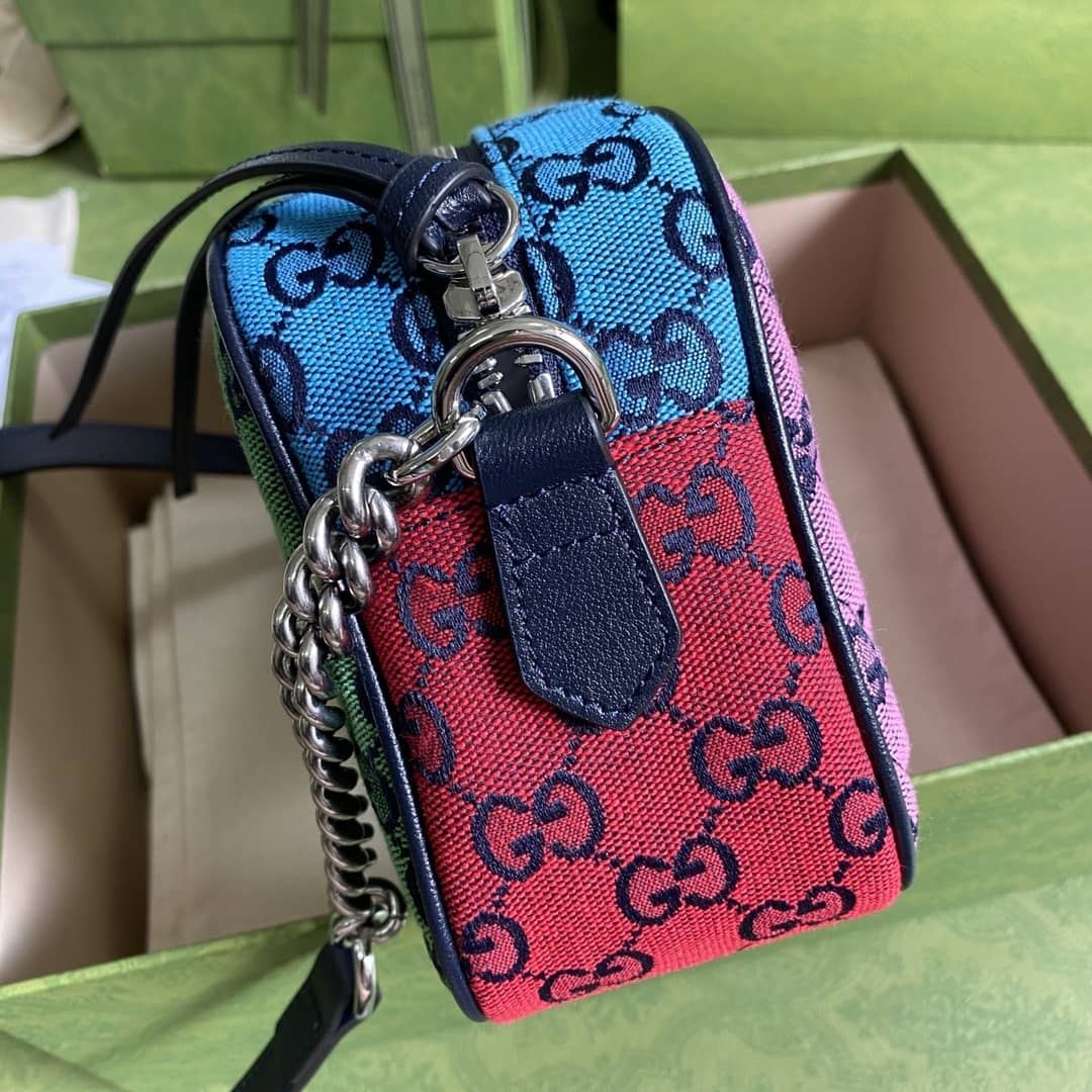 Gvc*1 Marmont Dupe GG Small Matelassé Shoulder Bag Replica 447632