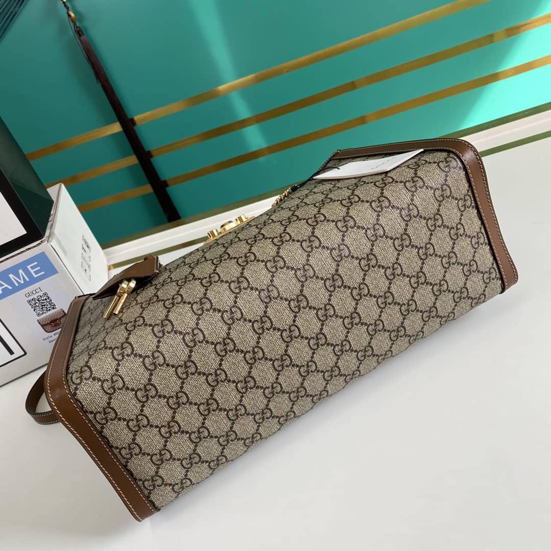 Gvc*1 Padlock GG Svp*me Canvas Shoulder Bag Replica 479197