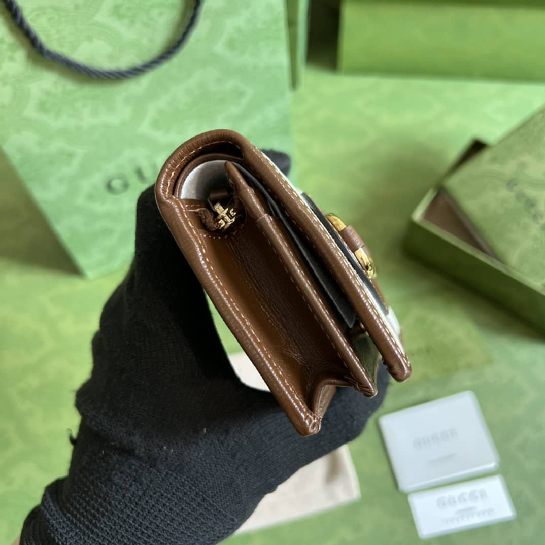 Gvc*1 1955 Horsebit Card Case Replica 621887