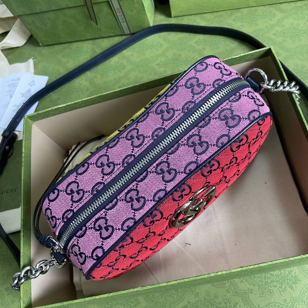 Gvc*1 Marmont Dupe GG Small Matelassé Shoulder Bag Replica 447632