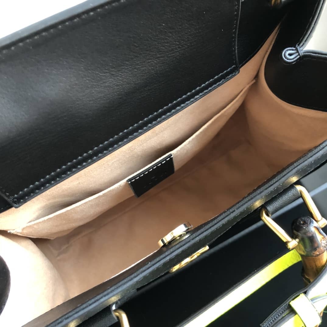 Gvc*1 Diana Small Tote Replica Black 660195