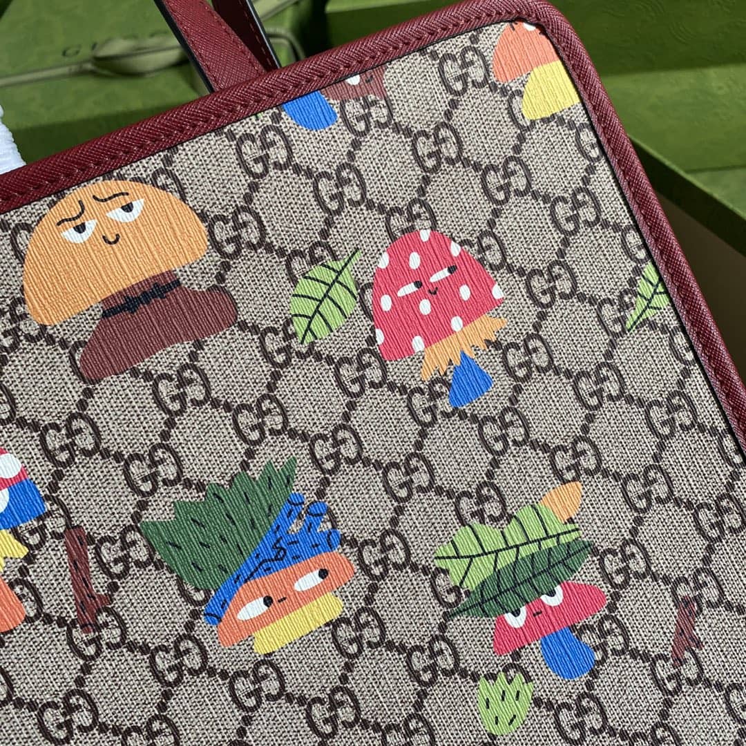Gvc*1 GG Printed Multicolor Kids Girl Tote Replica 605614