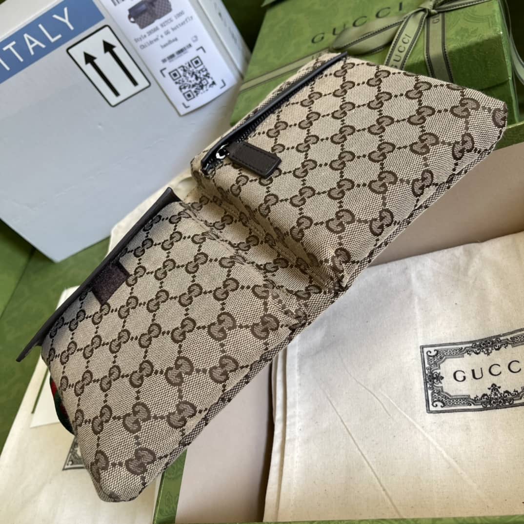 Gvc*1 GG Canvas Waist Crossbody Belt Bag Replica 28566