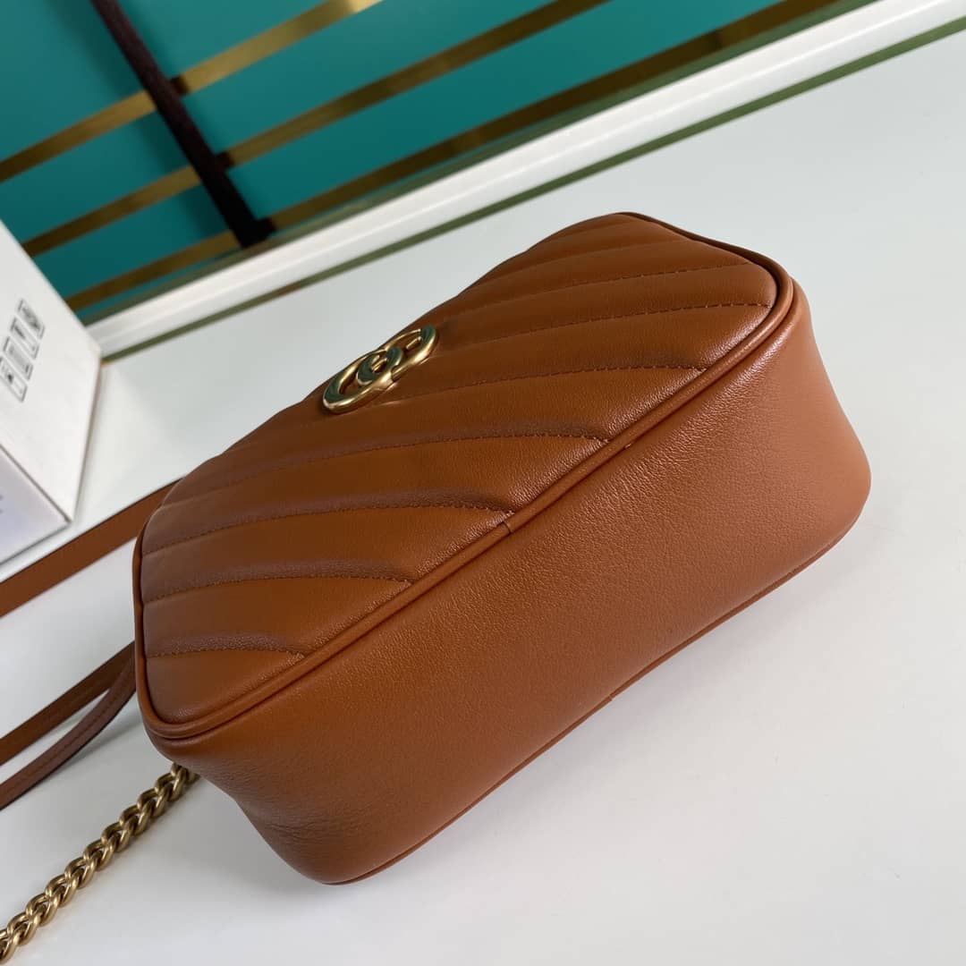 Gvc*1 Crossbody Dupe Marmont GG Matelasse Leather Mini  448065