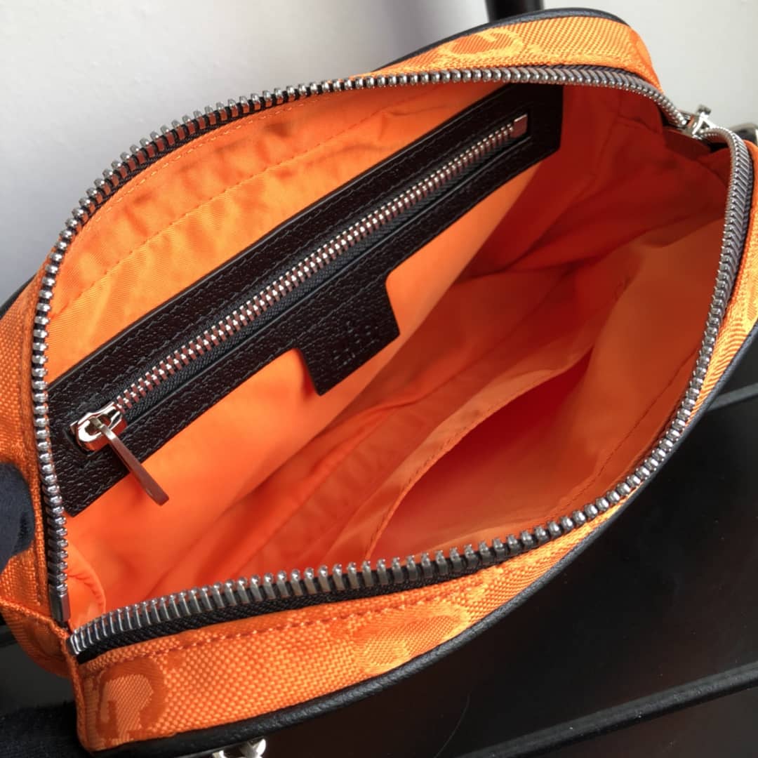 Gvc*1 Off The Grid GG Belt Bag Replica Orange 631341