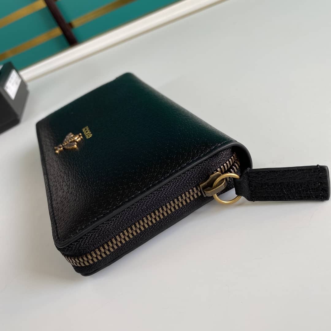 Gvc*1 Animalier Leather Zip Around Wallet 523667 Replica