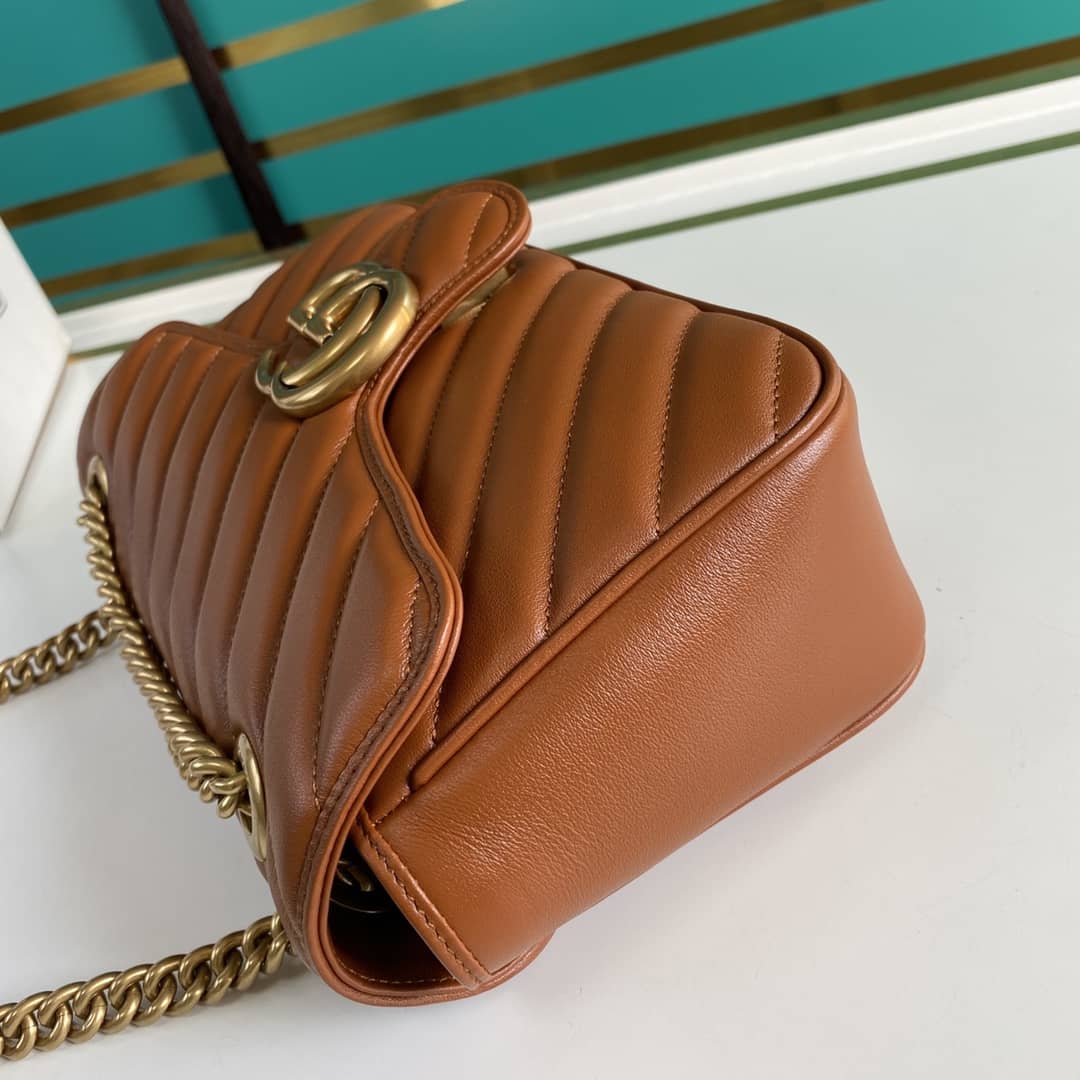 Gvc*1 Marmont GG Small matelassé Shoulder Bag Replica 443497