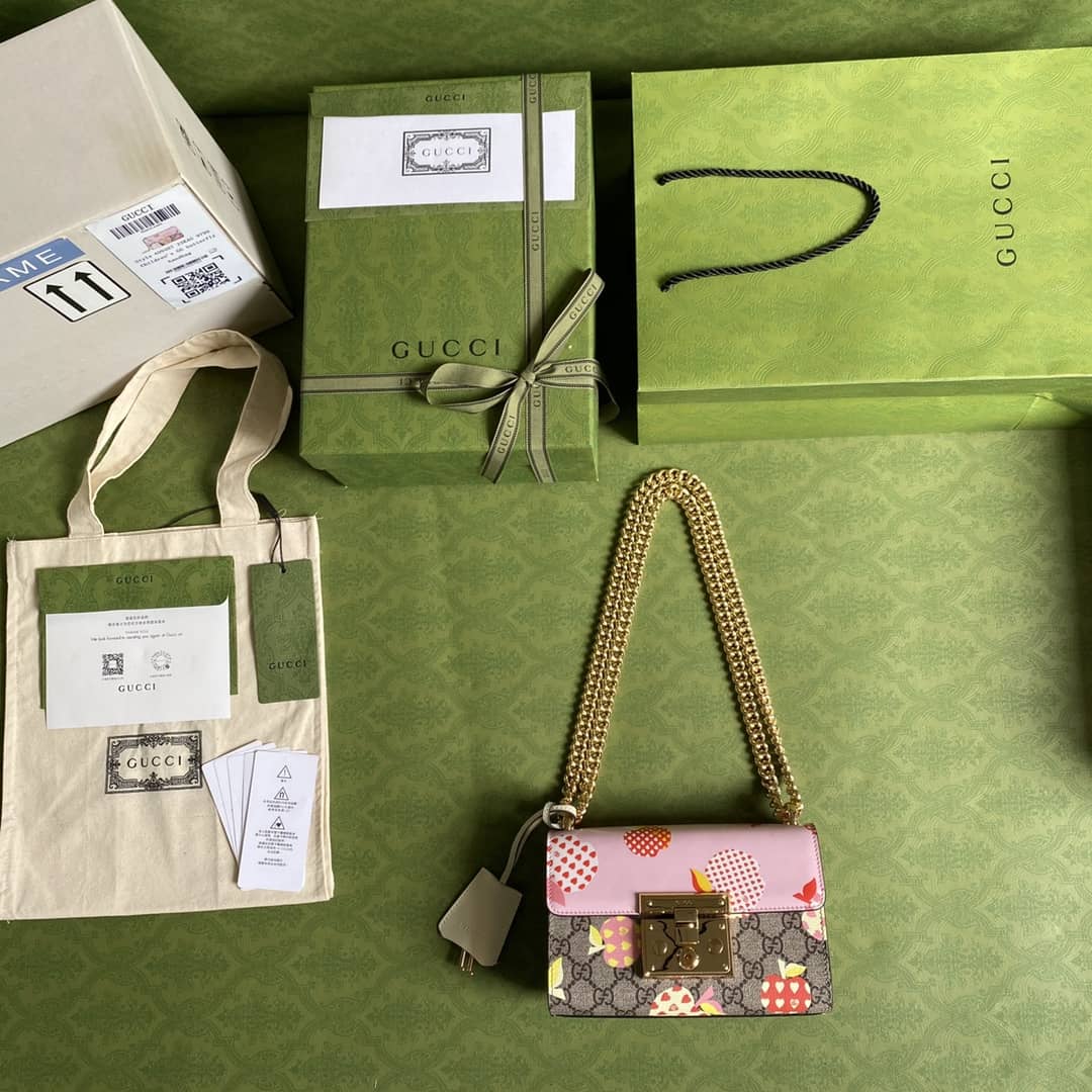 Gvc*1 Padlock GG Small Shoulder Bag Replica 409487