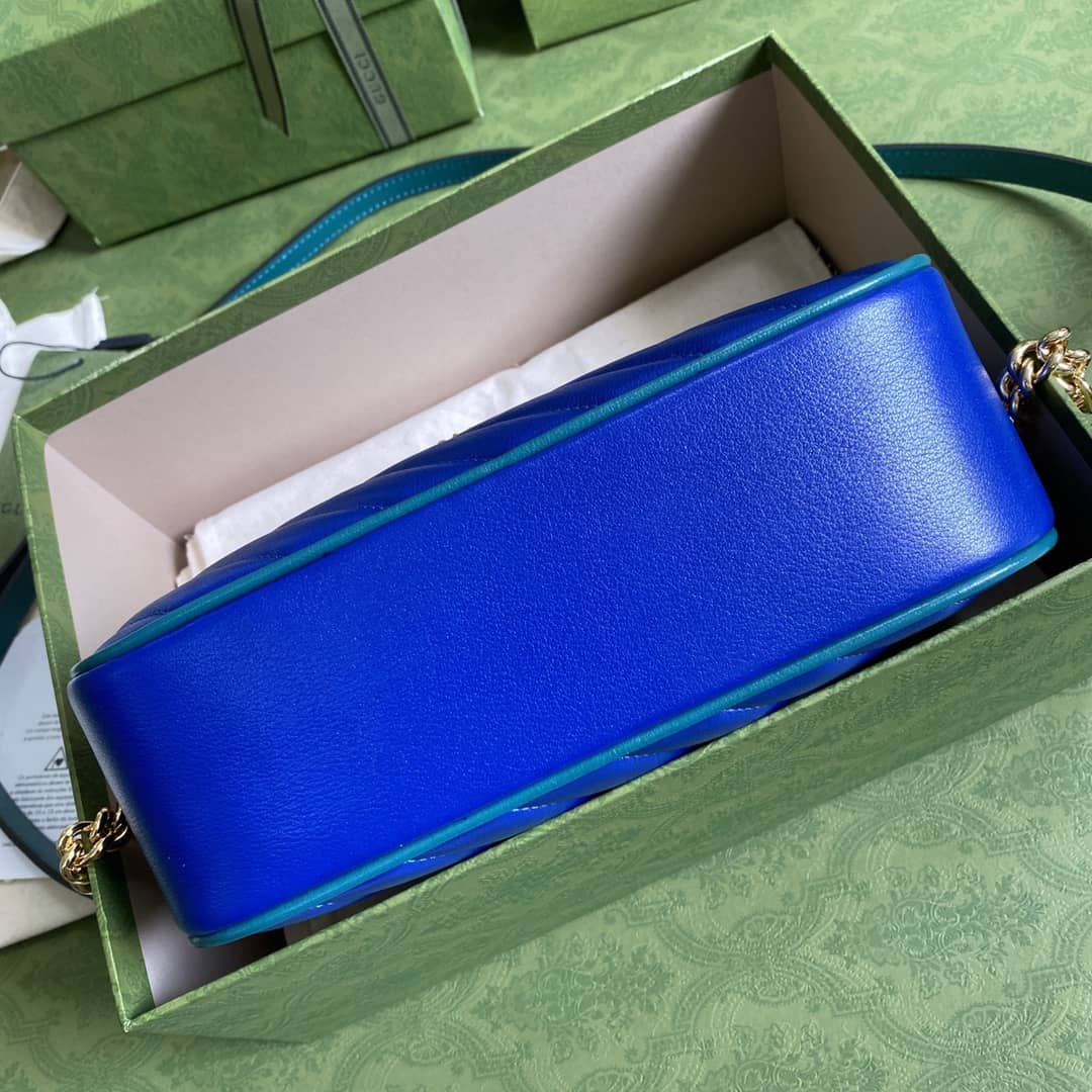 Gvc*1 Marmont GG Small Matelassé Shoulder Bag Replica 447632