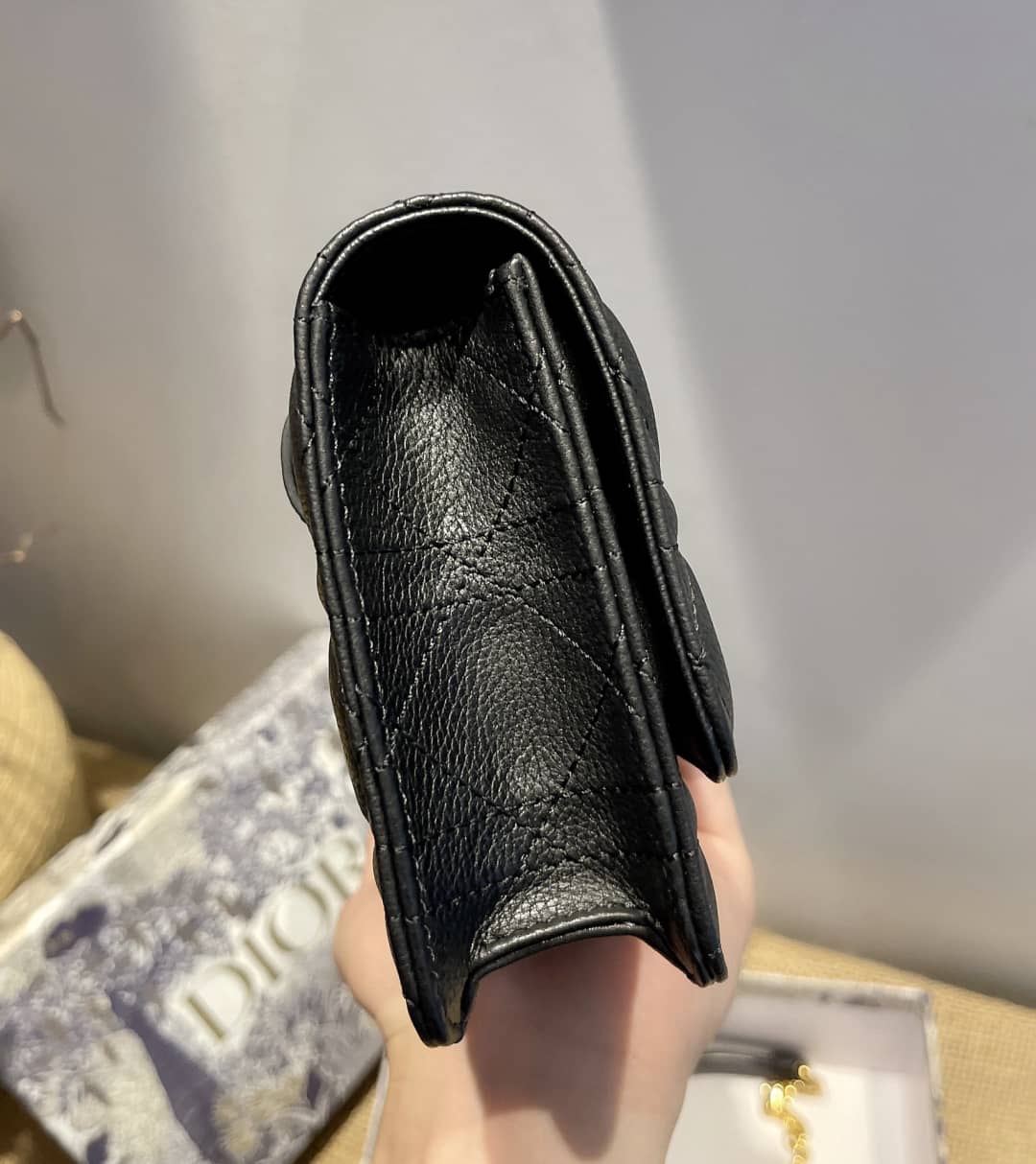 Chr1st1an D10r Caro Chain Belt Replica Pouch