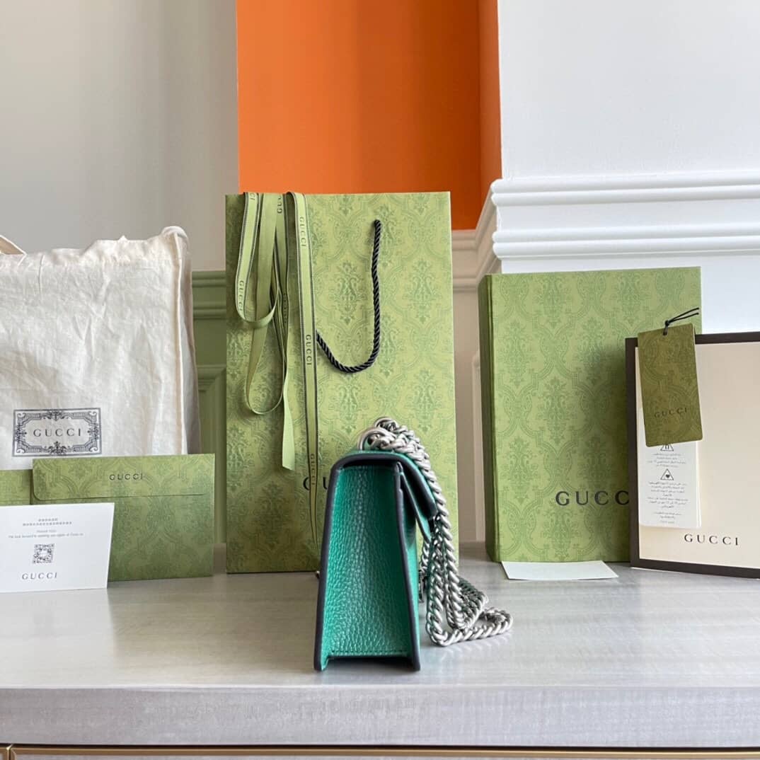 Gvc*1 GG Dionysus Small Shoulder Bag Replica Green 499623