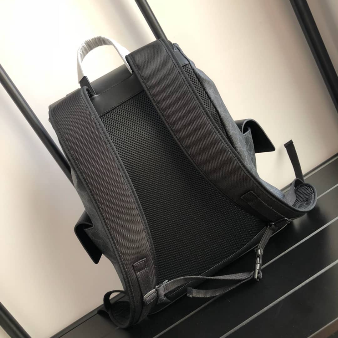 Gvc*1 Soft GG Svp*me Canvas Backpack Replica Black 450958