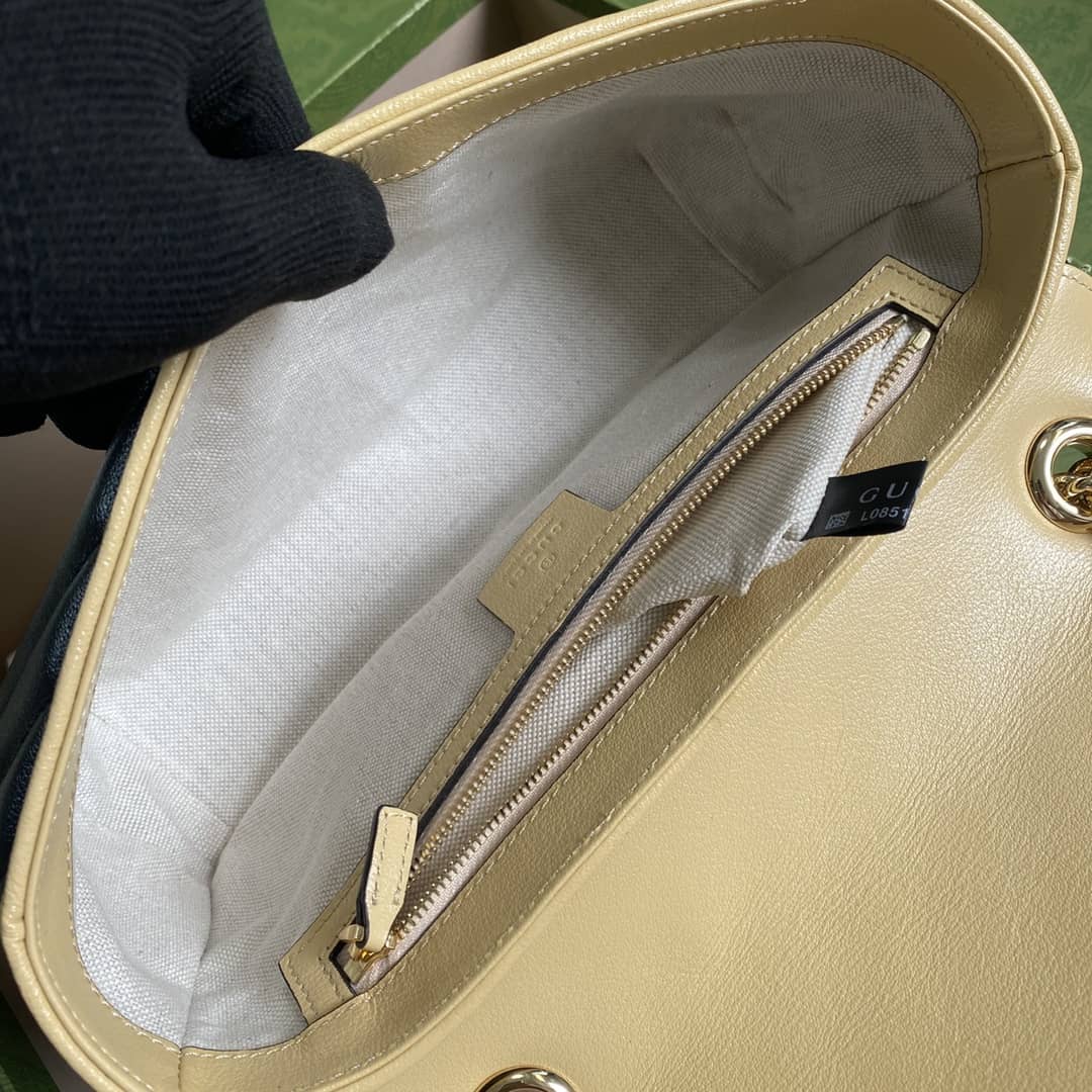 Gvc*1 Marmont GG Small matelassé Shoulder Bag Replica 443497