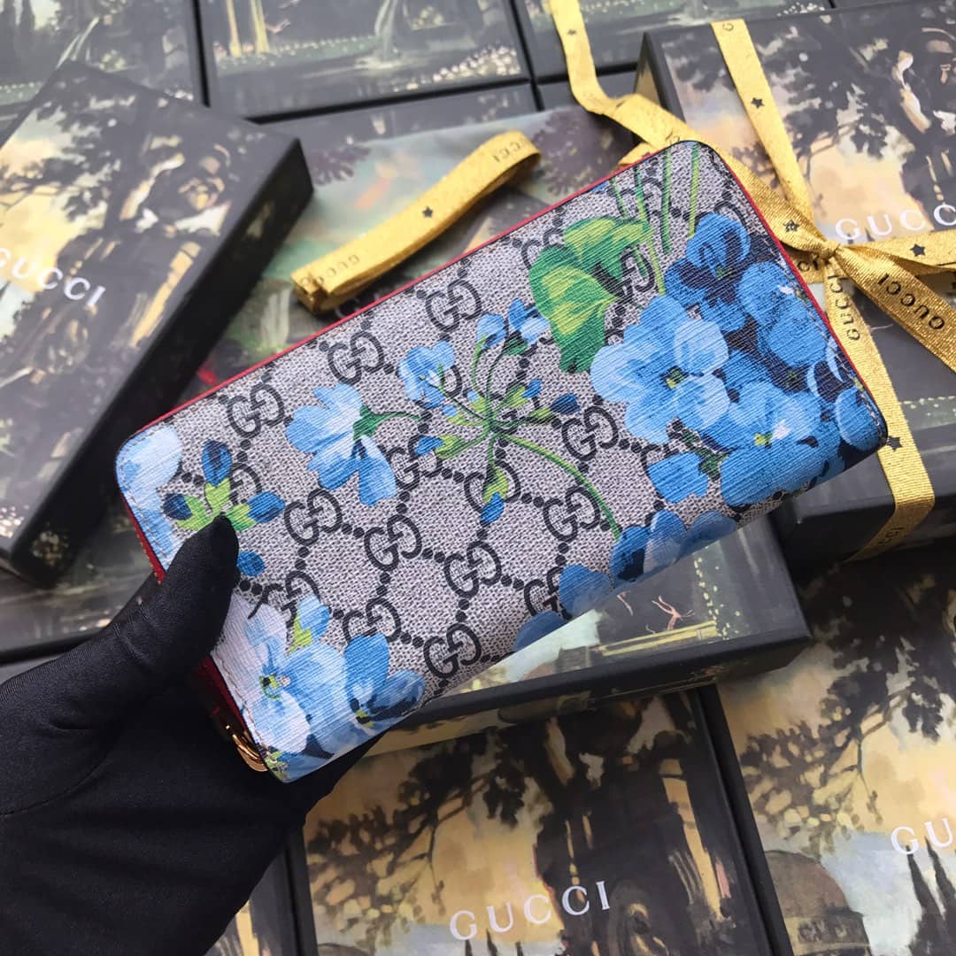 Gvc*1 Bloom Dupes Full Zipper Wallet 404071