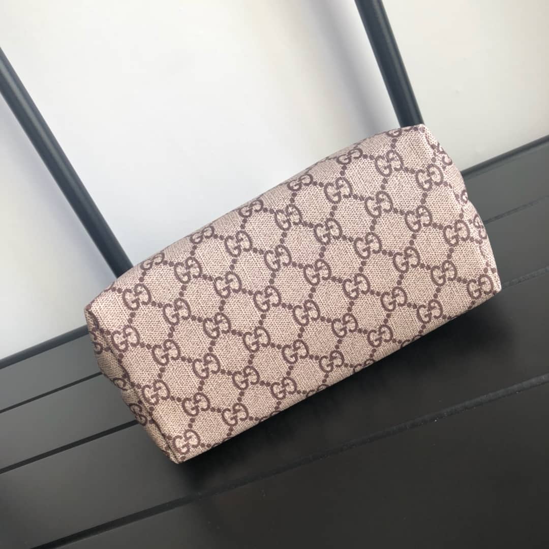 Gvc*1 Children GG Svp*me Canvas Replica Tote Brown 410812