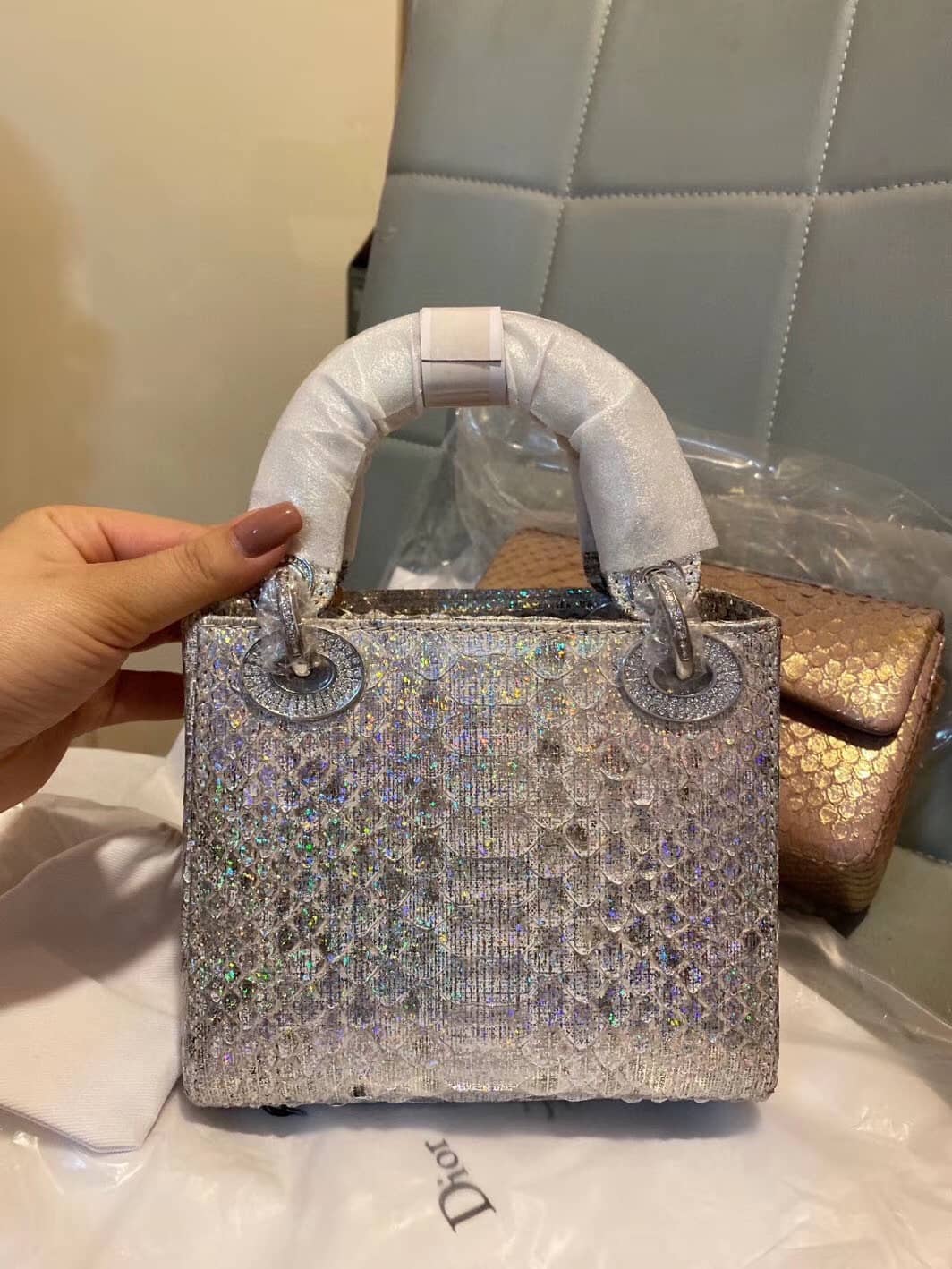 Chr1st1an D10r Lady D10r 17CM Replica Bag