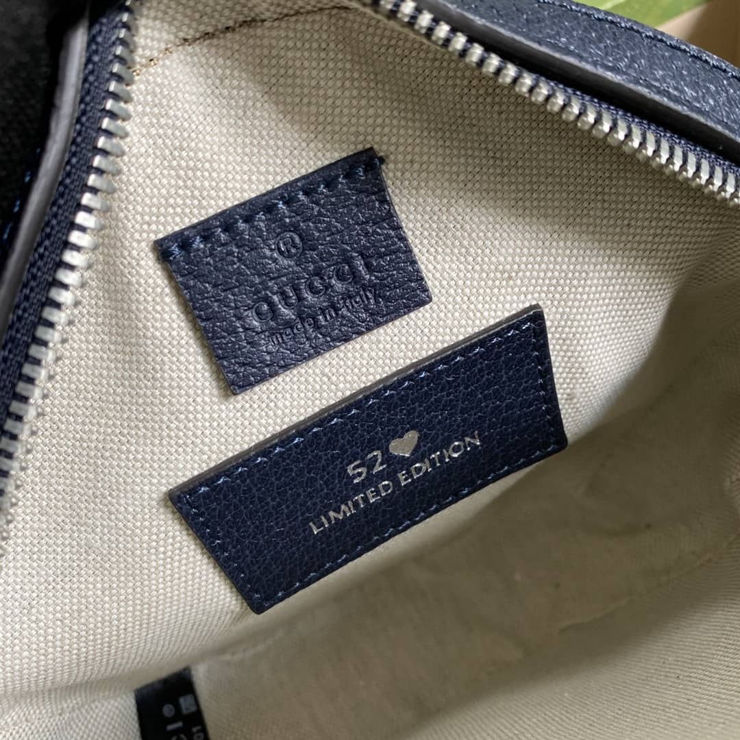 Gvc*1 GG Multicolor Round Shoulder Bag Red Replica 658825