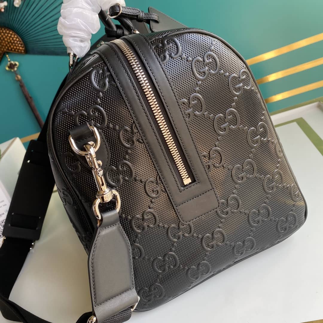 Gvc*1 GG Embossed Duffle Bag Replica 625768