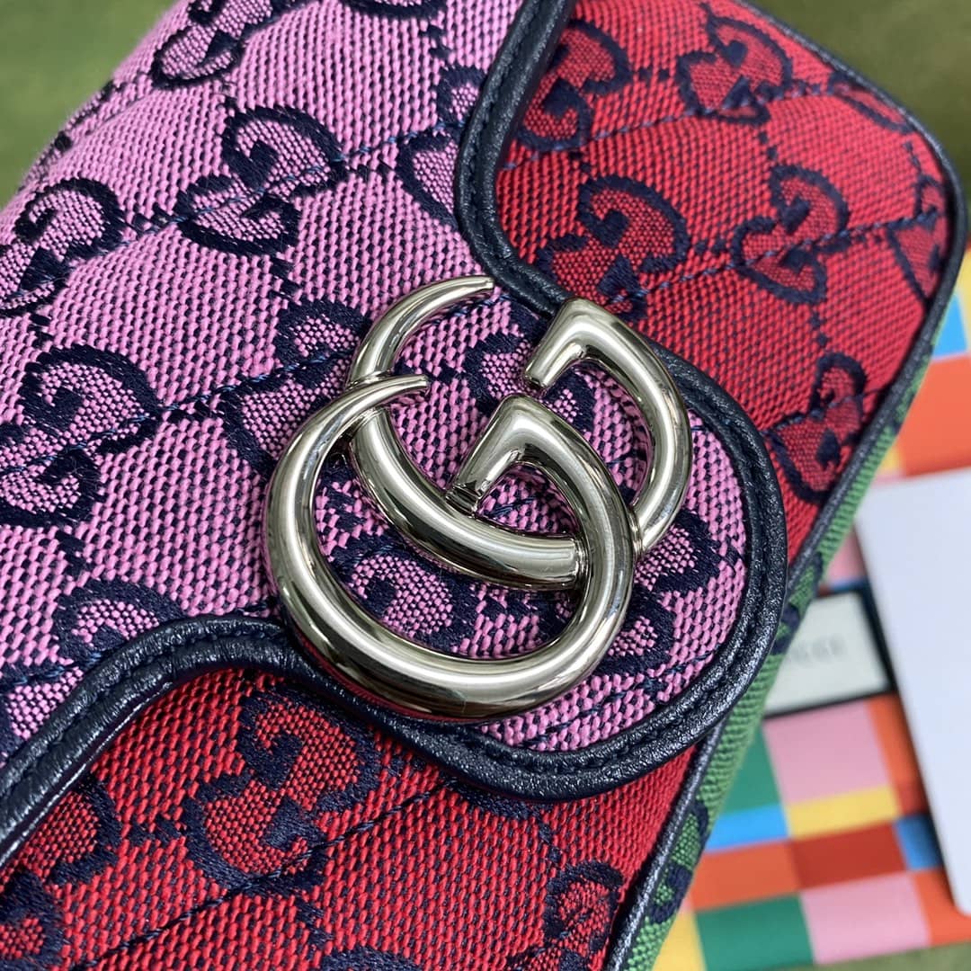 Gvc*1 GG Marmont Matelassé Mini Crossbody Bag Replica 476433