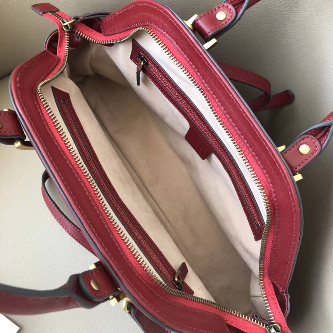 Gvc*1 ReBelle Medium Top Handle Bag Replica Red 516459