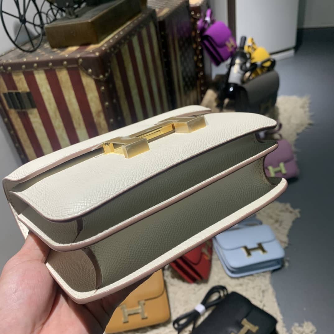 H**me5 Replica Constance Bag 18CM Epsom Leather