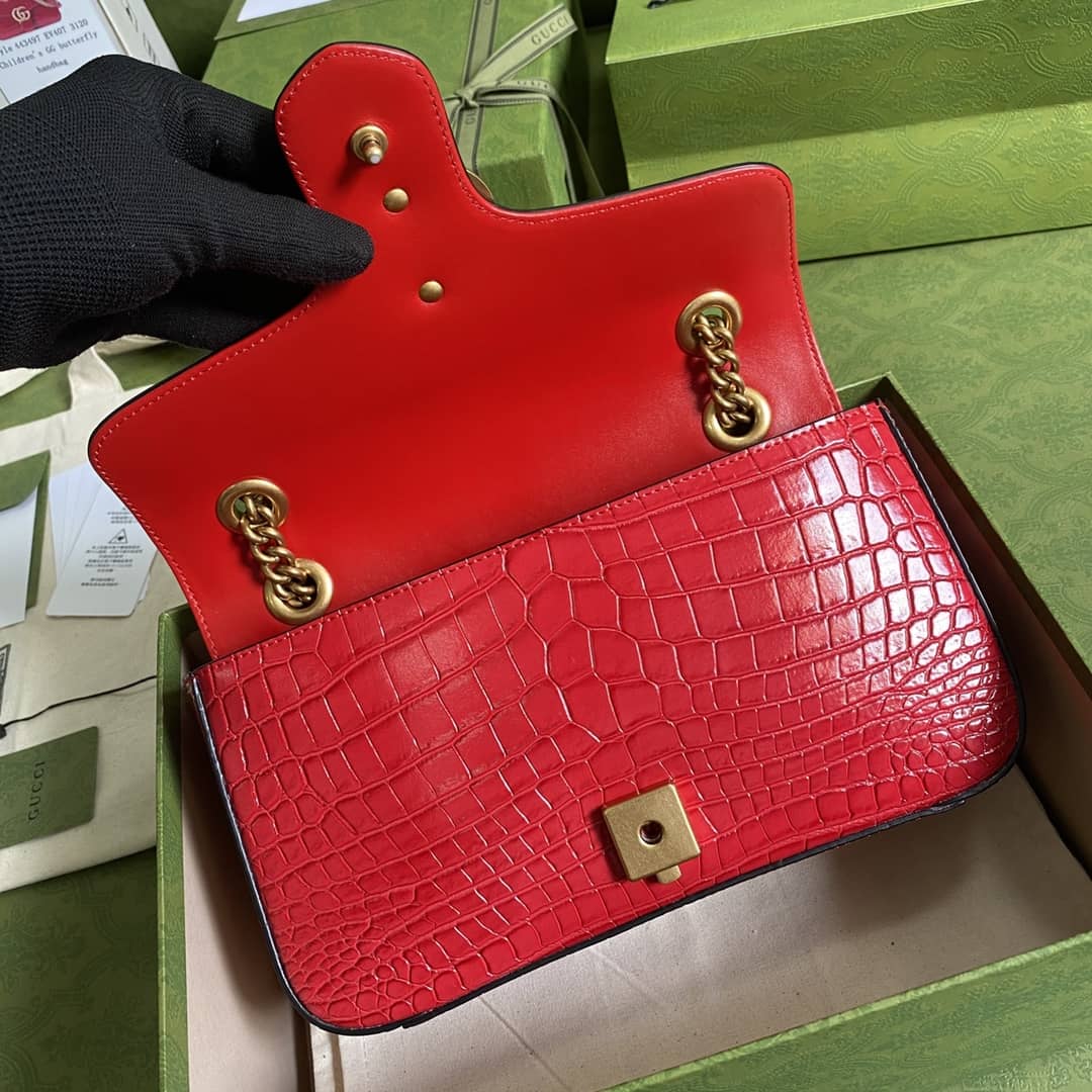 Gvc*1 Marmont GG Small matelassé Shoulder Bag Replica 443497